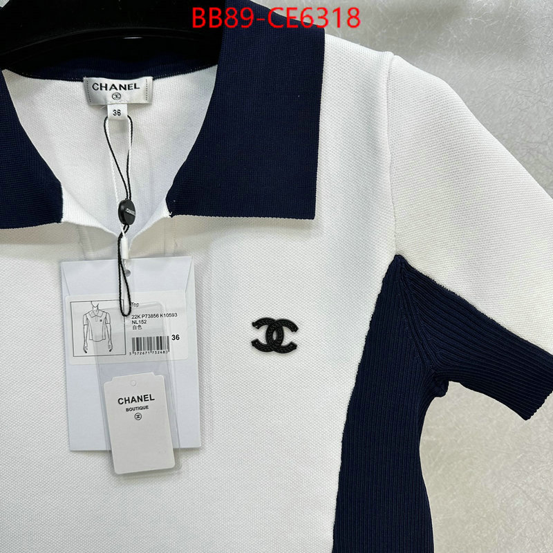 Clothing-Chanel,find replica ID: CE6318,$: 89USD