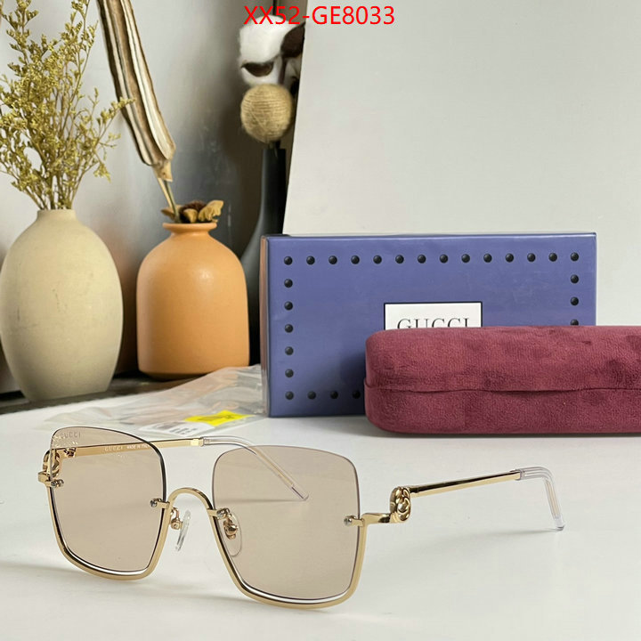 Glasses-Gucci,most desired ID: GE8033,$: 52USD