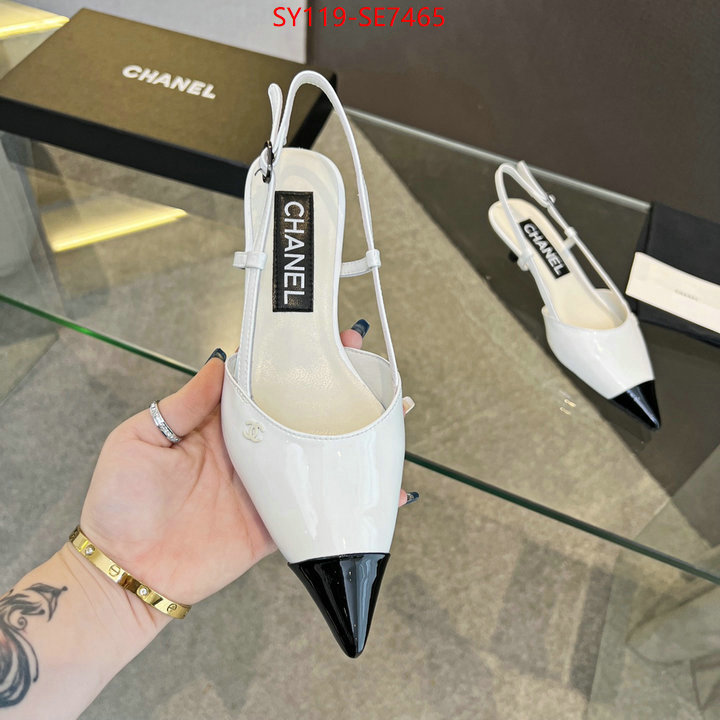 Women Shoes-Chanel,buying replica ID: SE7465,$: 119USD