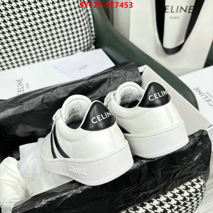 Women Shoes-CELINE,perfect replica ID: SE7453,$: 125USD