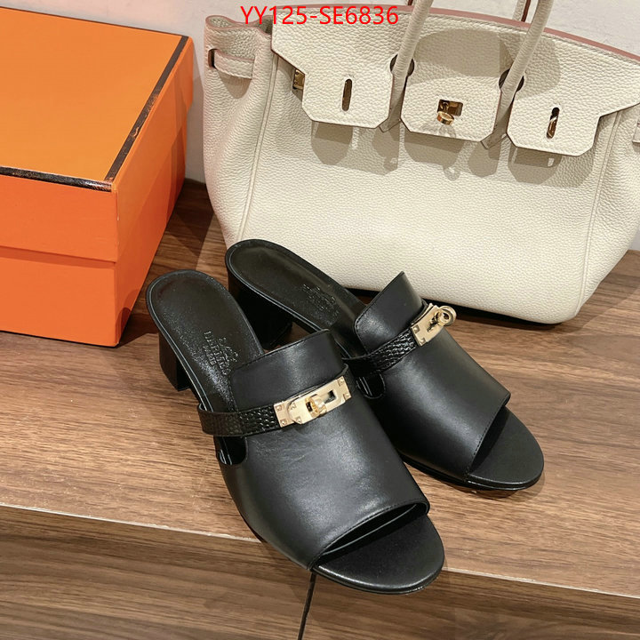 Women Shoes-Hermes,high quality designer replica ID: SE6836,$: 125USD