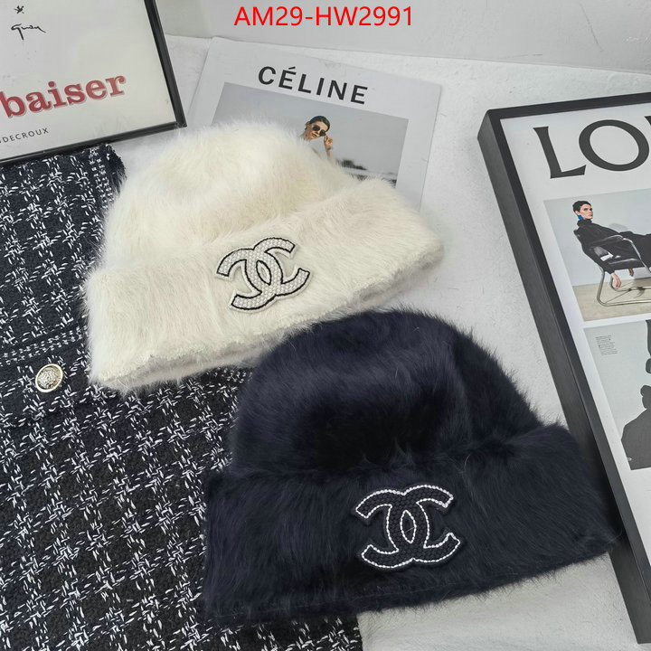 Cap (Hat)-Chanel,buy best high-quality ID: HW2991,$: 29USD