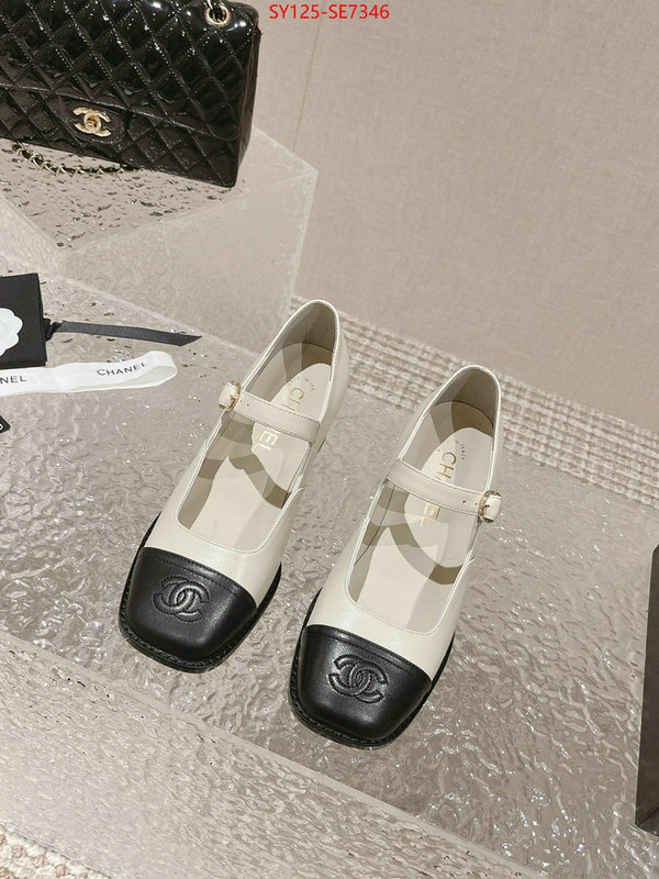 Women Shoes-Chanel,shop the best high authentic quality replica ID: SE7346,$: 125USD