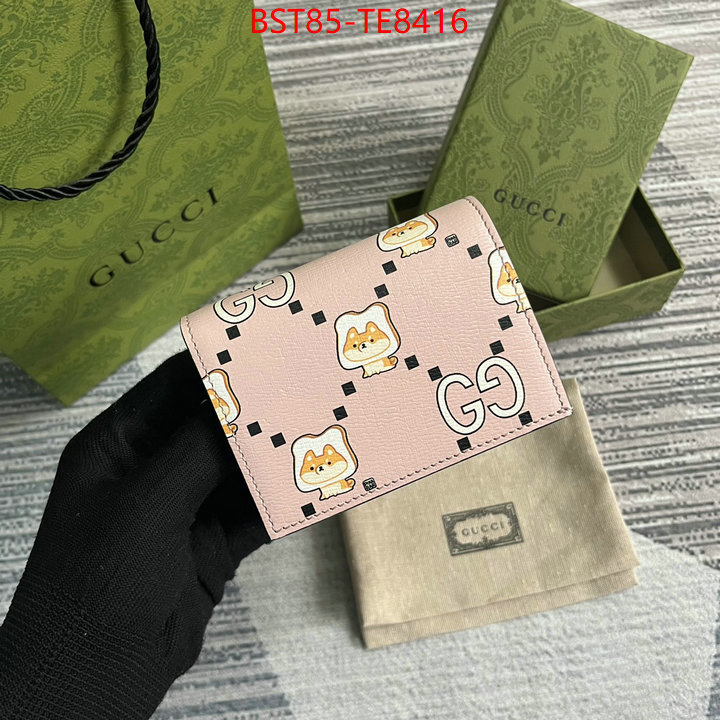 Gucci Bags(TOP)-Wallet-,high quality happy copy ID: TE8416,$: 85USD