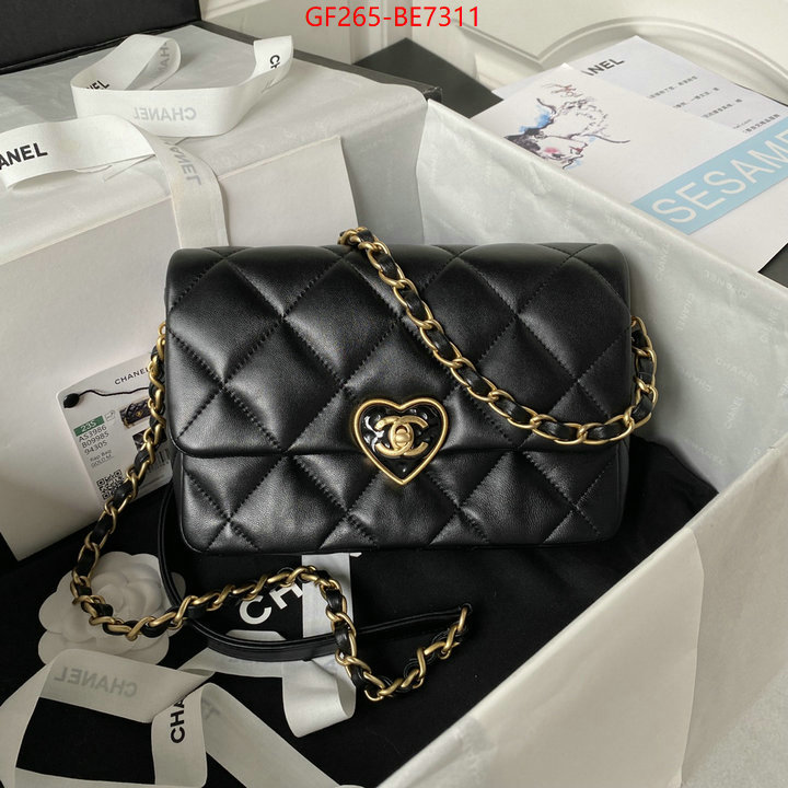 Chanel Bags(TOP)-Diagonal-,wholesale replica shop ID: BE7311,$: 265USD