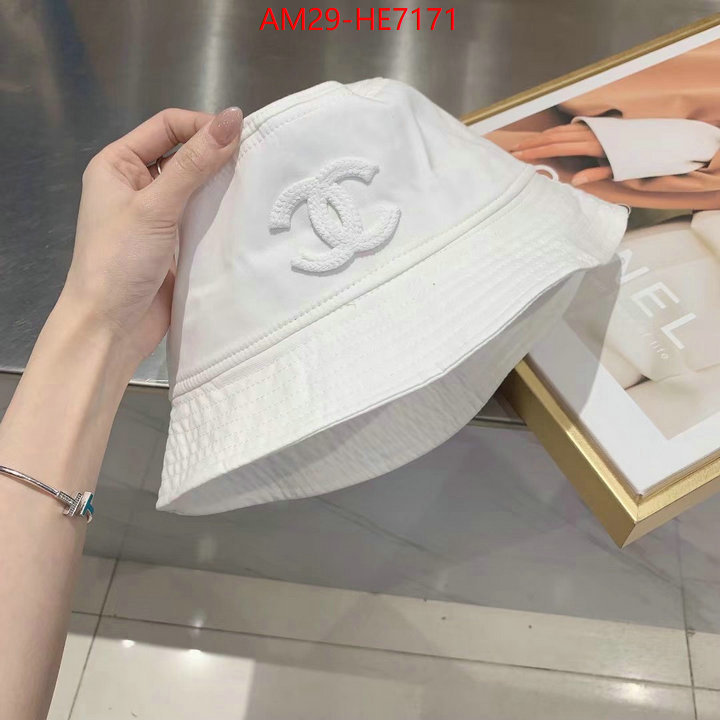 Cap (Hat)-Chanel,replicas ID: HE7171,$: 29USD