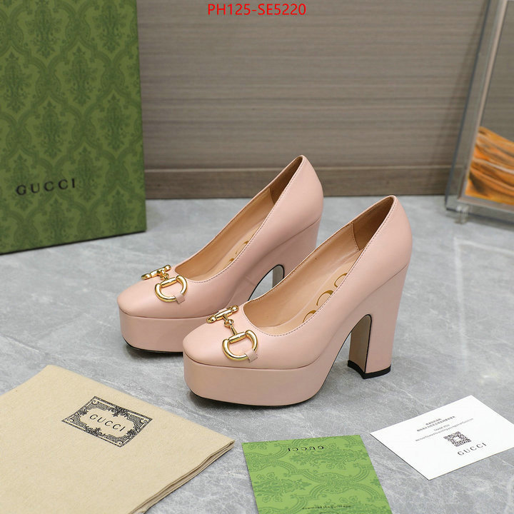 Women Shoes-Gucci,perfect replica ID: SE5220,$: 125USD