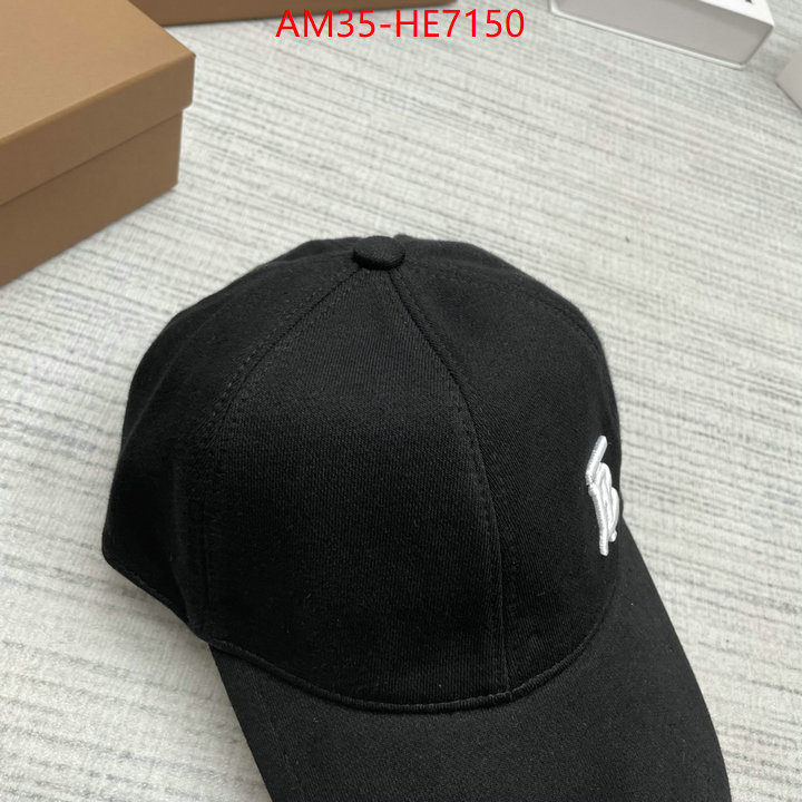 Cap (Hat)-Burberry,best replica 1:1 ID: HE7150,$: 35USD