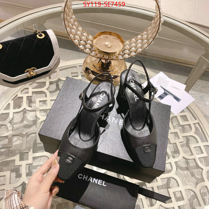 Women Shoes-Chanel,top designer replica ID: SE7459,$: 119USD