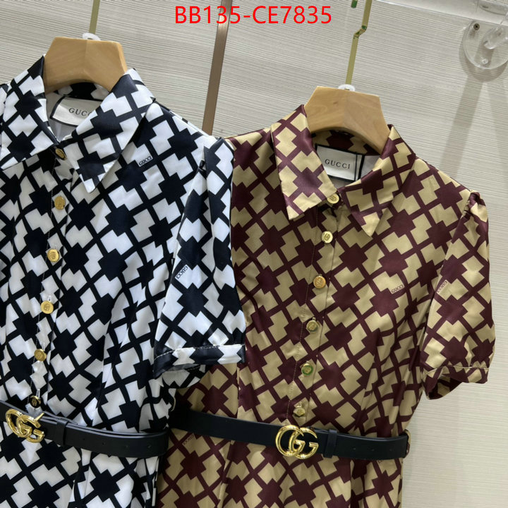 Clothing-Gucci,best quality replica ID: CE7835,$: 135USD