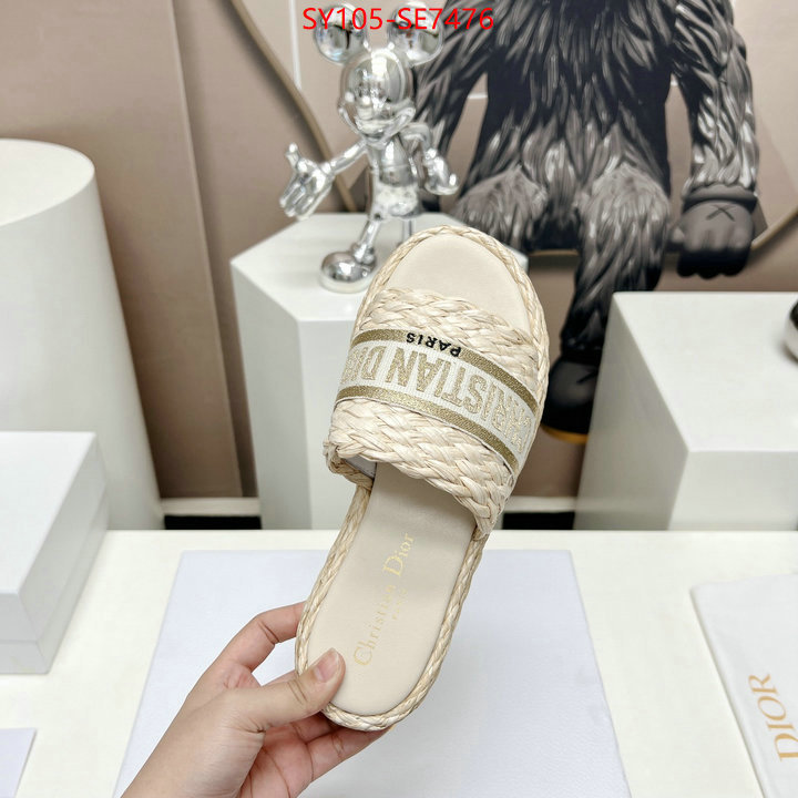 Women Shoes-Dior,replica aaaaa+ designer ID: SE7476,$: 105USD