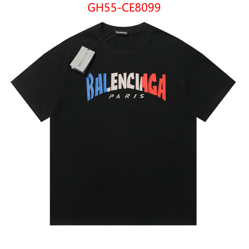 Clothing-Balenciaga,high quality designer replica ID: CE8099,$: 55USD