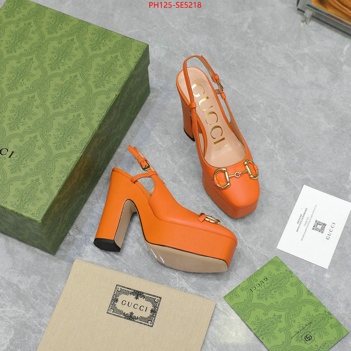 Women Shoes-Gucci,fashion replica ID: SE5218,$: 125USD