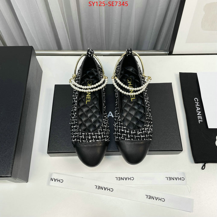 Women Shoes-Chanel,replica 1:1 ID: SE7345,$: 125USD