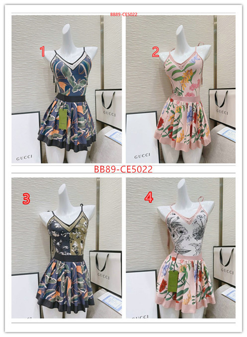 Swimsuit-GUCCI,top fake designer ID: CE5022,$: 89USD