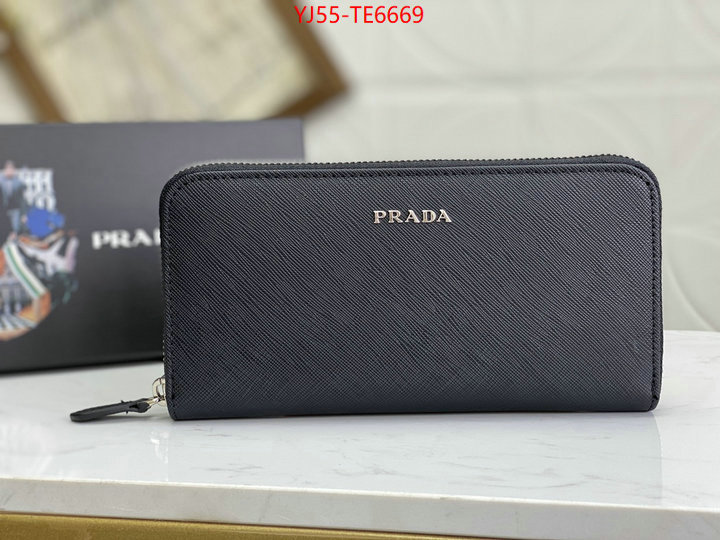 Prada Bags(4A)-Wallet,is it ok to buy replica ID: TE6669,$: 55USD