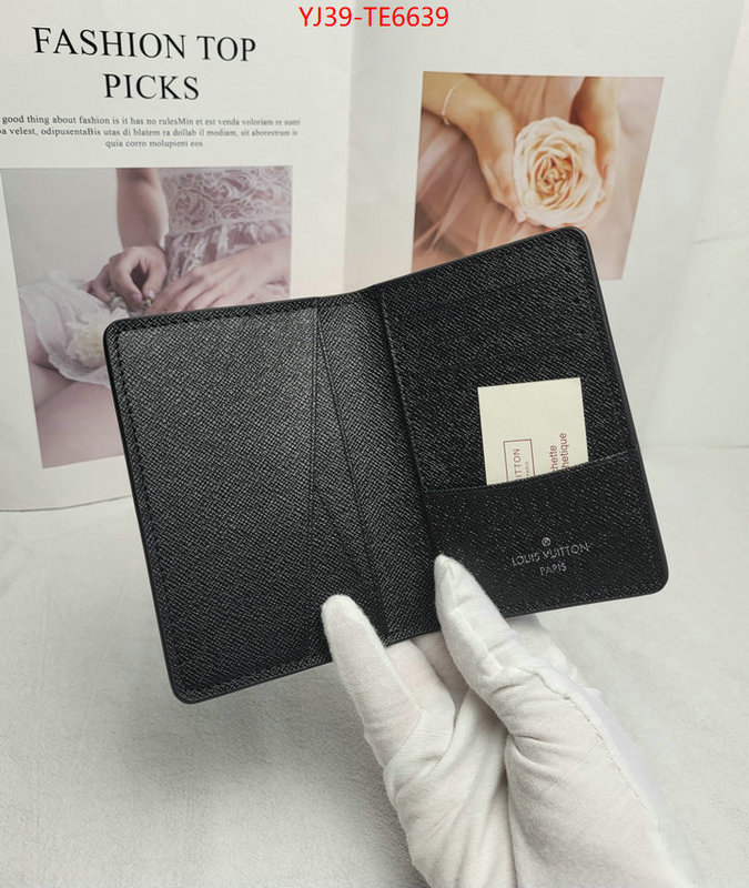 LV Bags(4A)-Wallet,best luxury replica ID: TE6639,$: 39USD