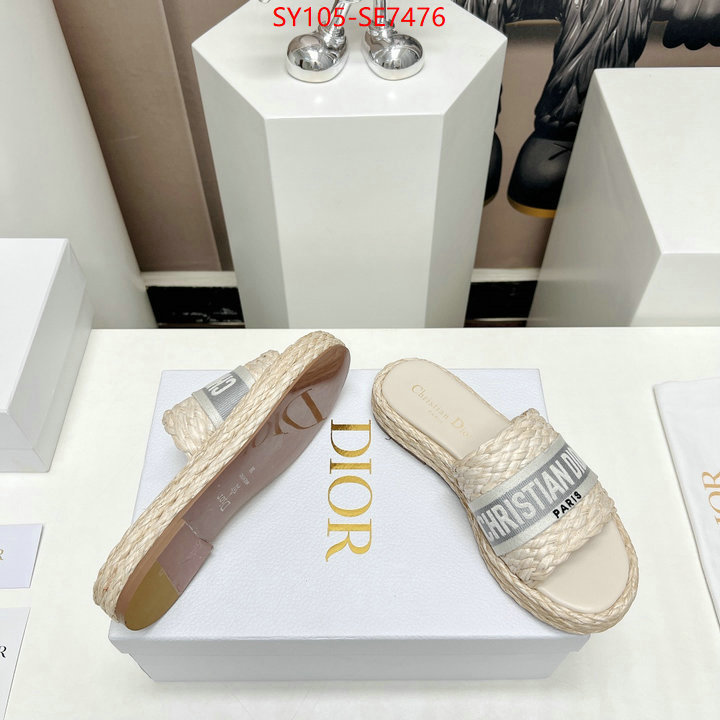 Women Shoes-Dior,replica aaaaa+ designer ID: SE7476,$: 105USD