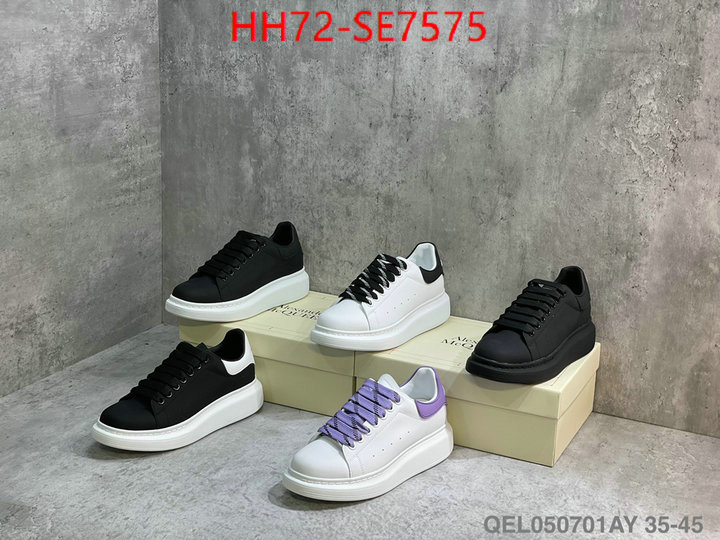 Men Shoes-Alexander McQueen,aaaaa replica designer ID: SE7575,$: 72USD