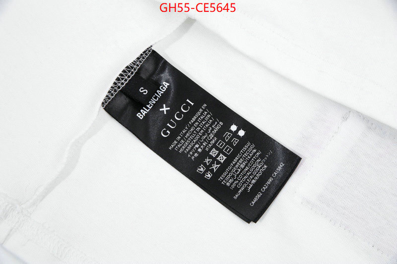 Clothing-Gucci,aaaaa+ quality replica ID: CE5645,$: 55USD