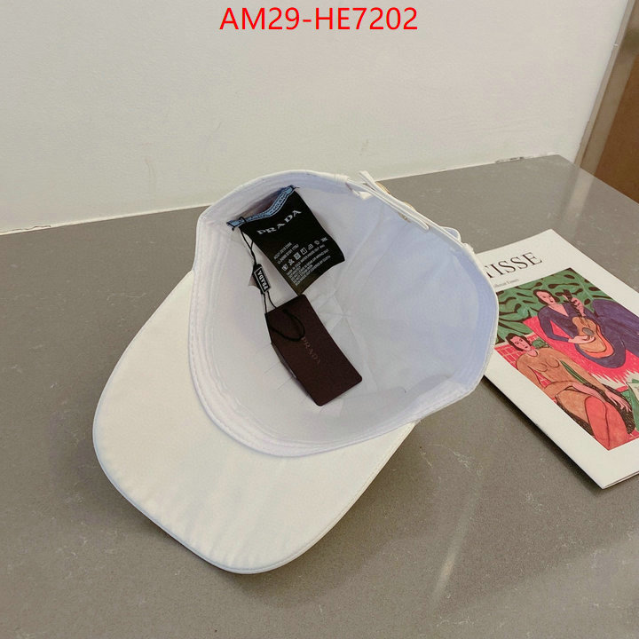 Cap (Hat)-Prada,designer ID: HE7202,$: 29USD