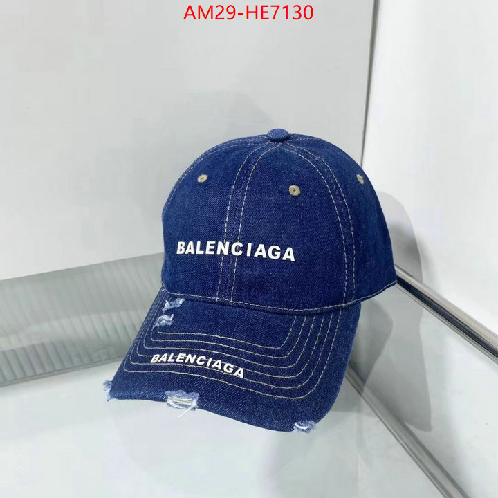 Cap (Hat)-Balenciaga,replica shop ID: HE7130,$: 29USD