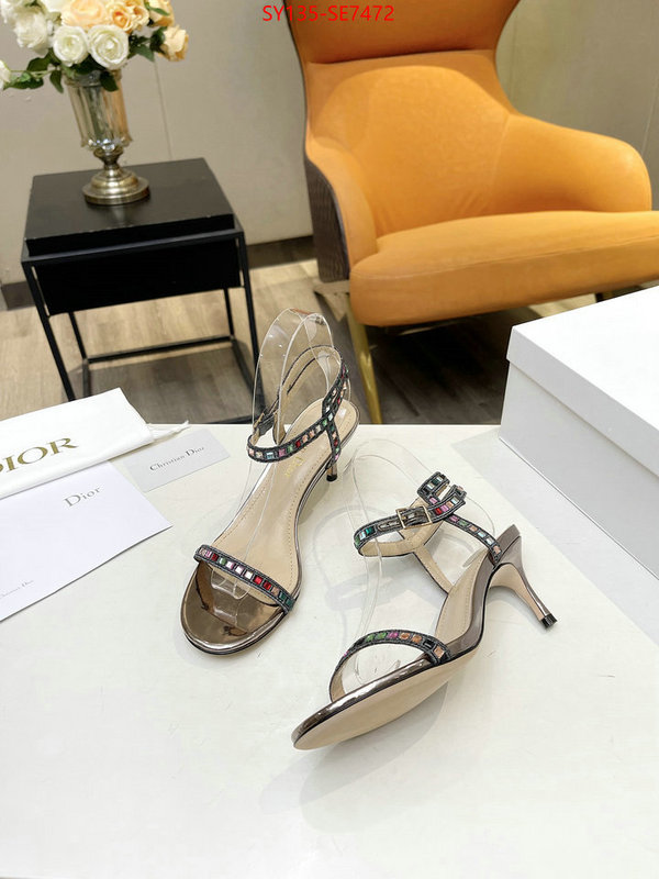 Women Shoes-Dior,what best replica sellers ID: SE7472,$: 135USD