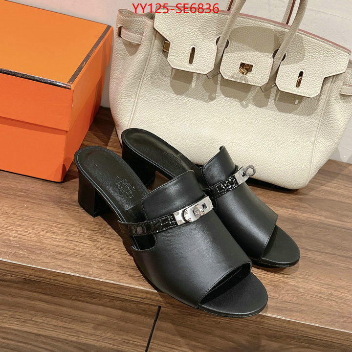 Women Shoes-Hermes,high quality designer replica ID: SE6836,$: 125USD