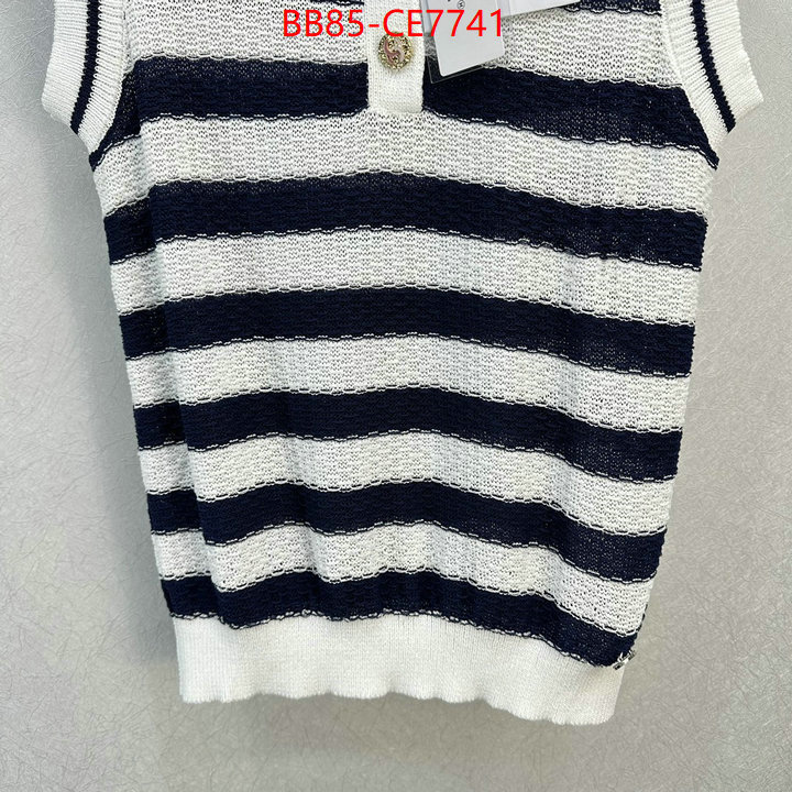 Clothing-Chanel,knockoff highest quality ID: CE7741,$: 85USD