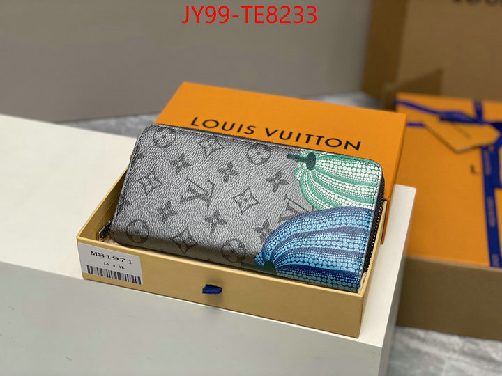 LV Bags(TOP)-Wallet,2023 perfect replica designer ID: TE8233,$: 99USD
