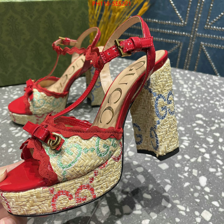 Women Shoes-Gucci,replica ID: SE5221,$: 119USD