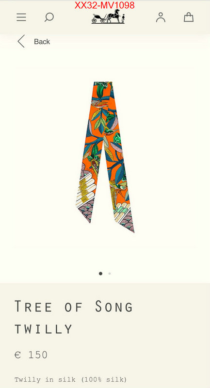 Scarf-Hermes,fashion replica ID: MV1098,$: 32USD