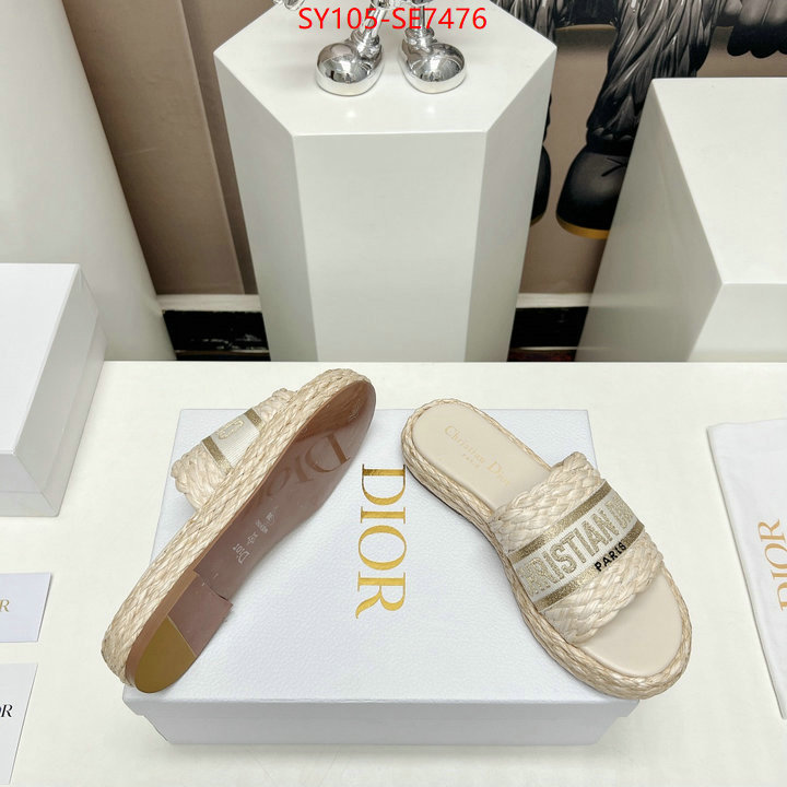 Women Shoes-Dior,replica aaaaa+ designer ID: SE7476,$: 105USD