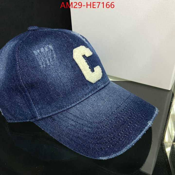 Cap (Hat)-Celine,where to buy ID: HE7166,$: 29USD