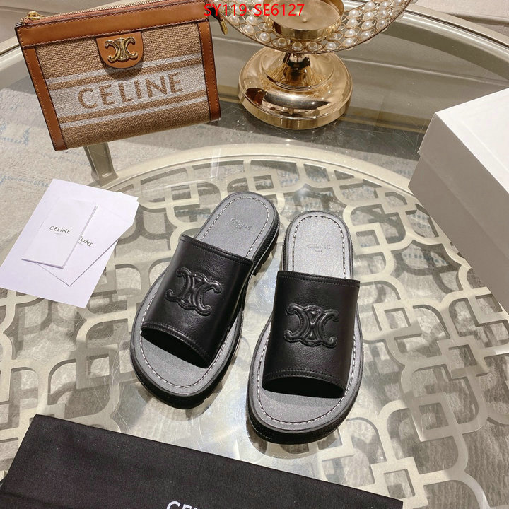 Women Shoes-CELINE,good quality replica ID: SE6127,$: 119USD