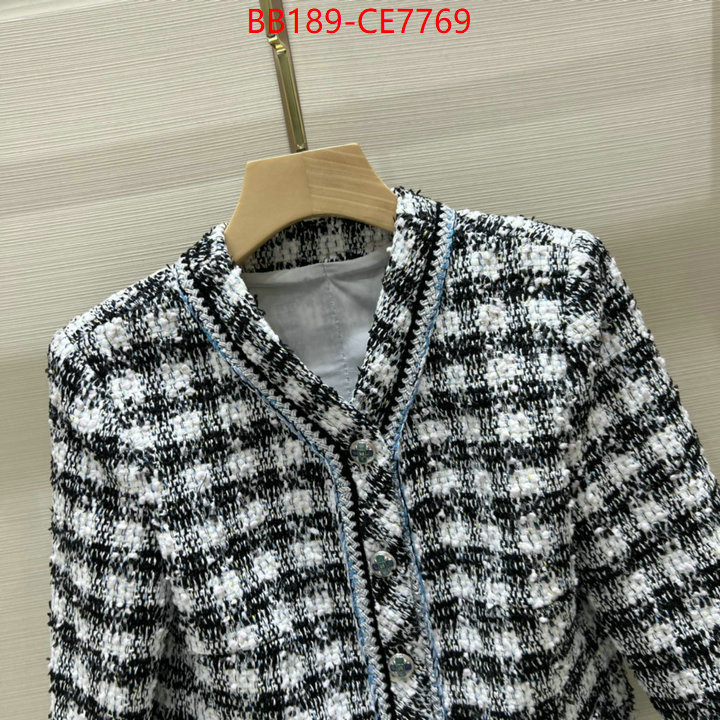 Clothing-Chanel,fashion designer ID: CE7769,$: 189USD