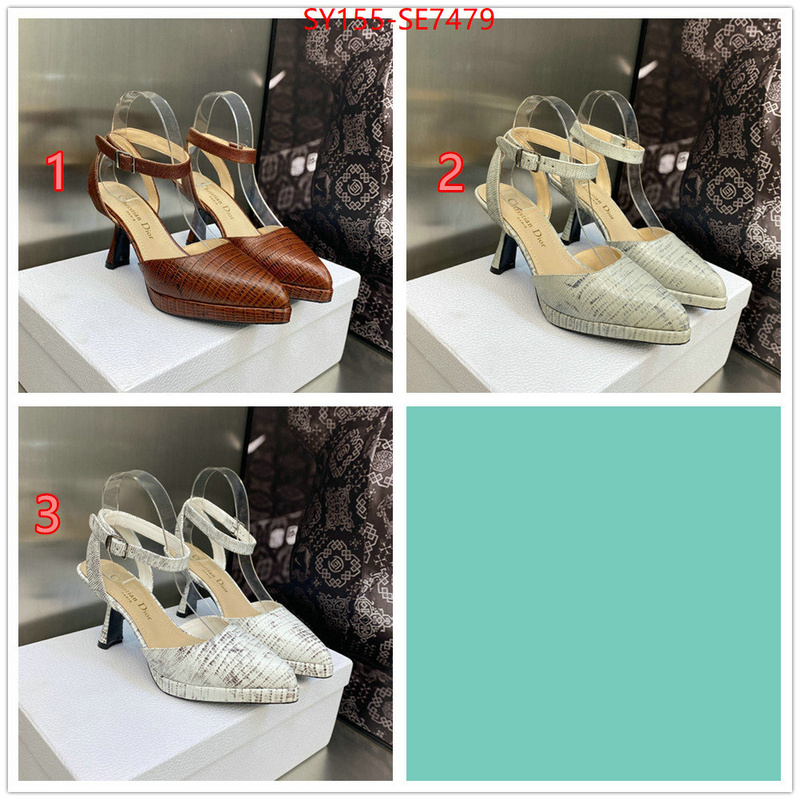 Women Shoes-Dior,high quality 1:1 replica ID: SE7479,$: 155USD