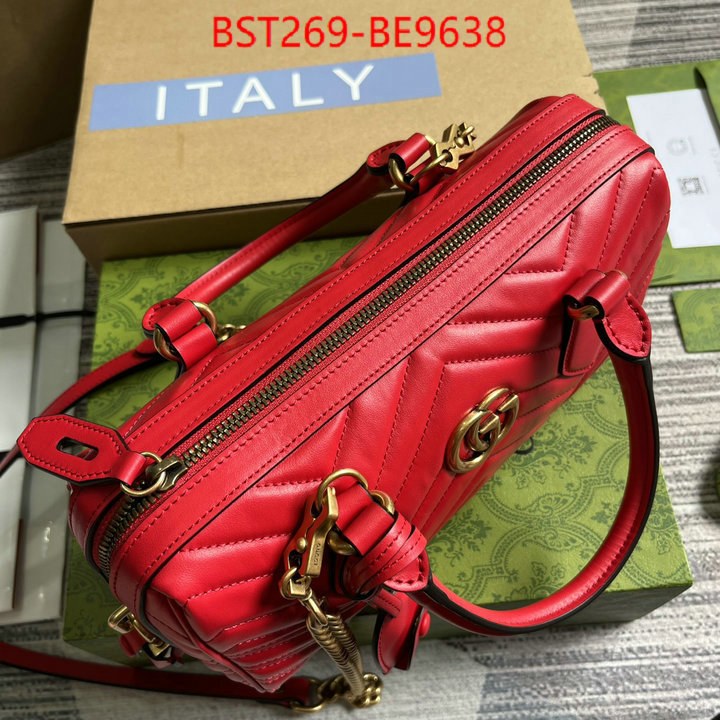 Gucci Bags(TOP)-Marmont,is it illegal to buy dupe ID: BE9638,$: 269USD