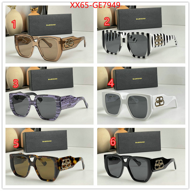 Glasses-Balenciaga,designer 7 star replica ID: GE7949,$: 65USD