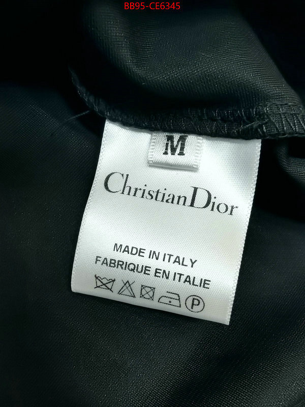 Clothing-Dior,brand designer replica ID: CE6345,$: 95USD