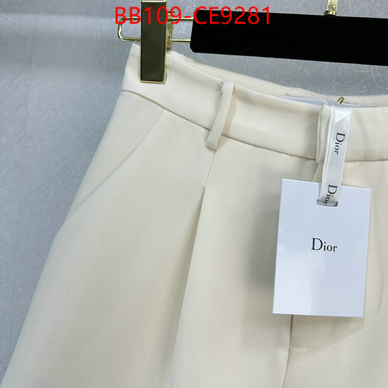 Clothing-Dior,high quality online ID: CE9281,$: 109USD