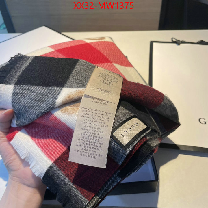 Scarf-Gucci,wholesale 2023 replica ID: MW1375,$: 32USD