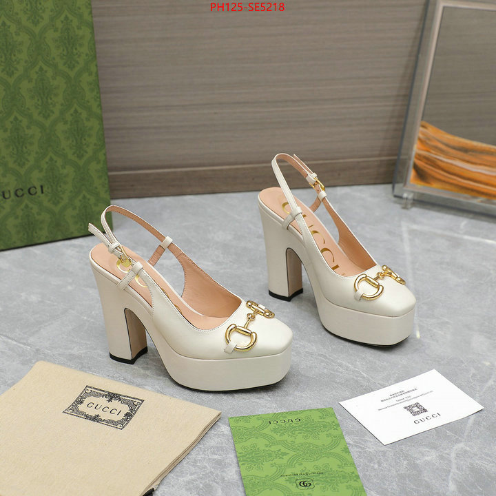 Women Shoes-Gucci,fashion replica ID: SE5218,$: 125USD