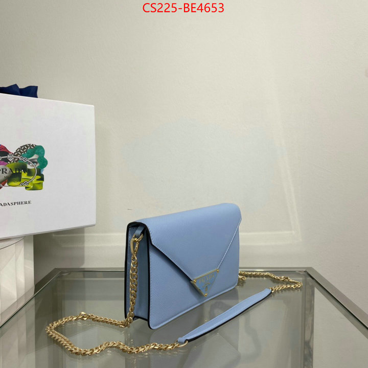 Prada Bags(TOP)-Diagonal-,buy aaaaa cheap ID: BE4653,$: 225USD