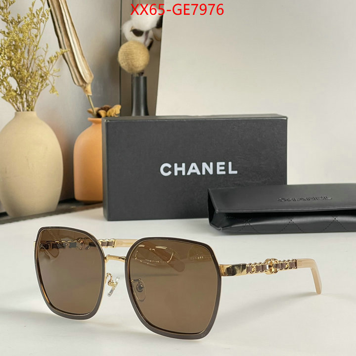 Glasses-Chanel,high quality 1:1 replica ID: GE7976,$: 65USD