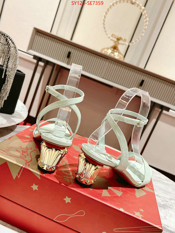 Women Shoes-Christian Louboutin,aaaaa replica designer ID: SE7359,$: 125USD