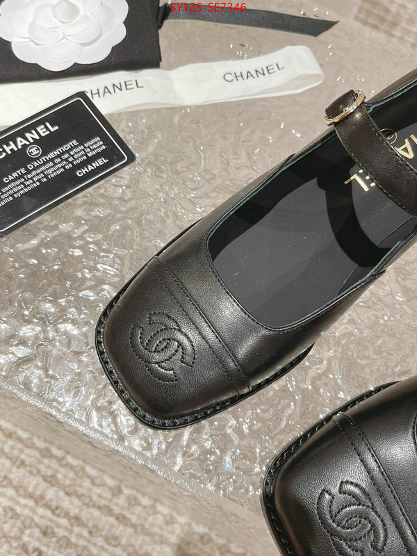 Women Shoes-Chanel,shop the best high authentic quality replica ID: SE7346,$: 125USD