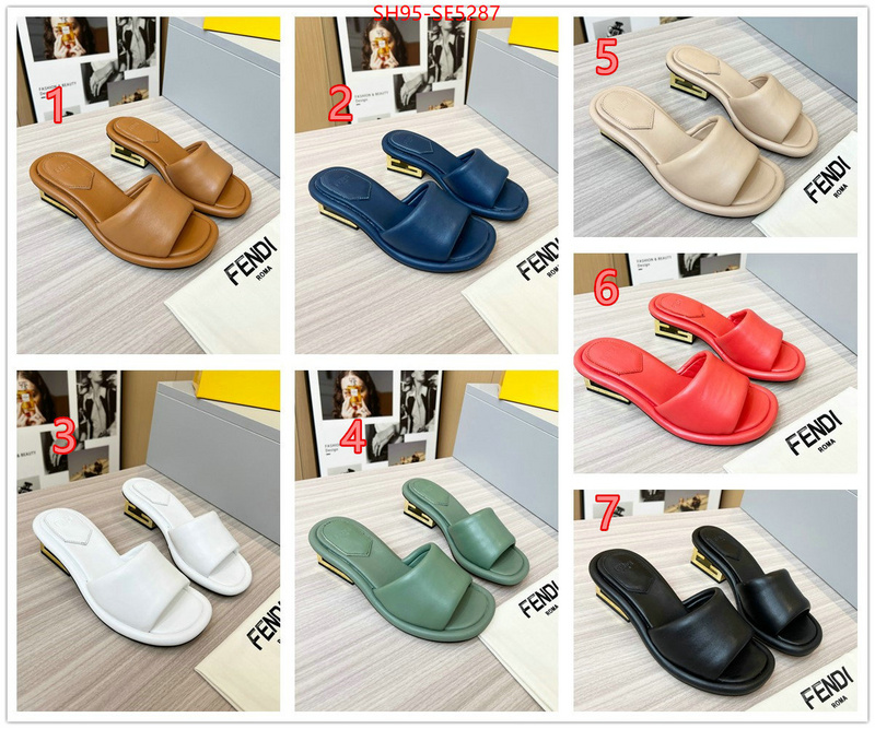 Women Shoes-Fendi,high quality happy copy ID: SE5287,