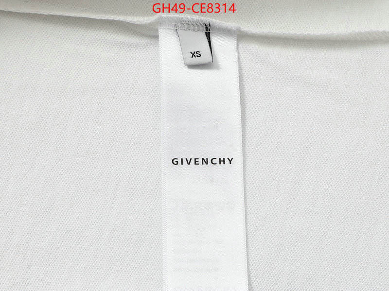 Clothing-Givenchy,aaaaa replica designer ID: CE8314,$: 49USD