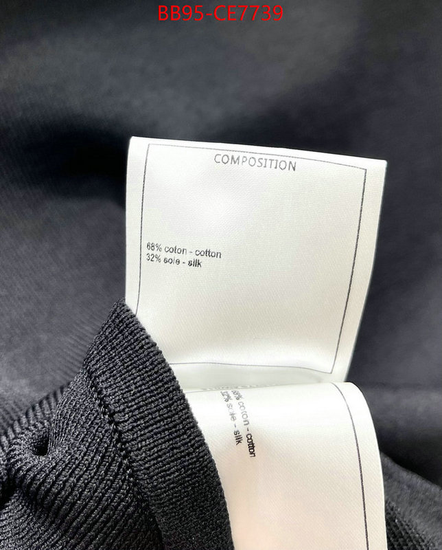 Clothing-Chanel,cheap ID: CE7739,$: 95USD